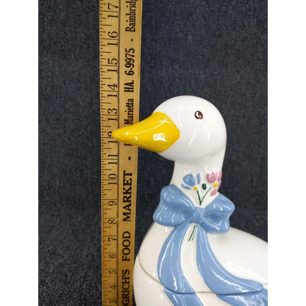 vtg Country Goose Cookie Jar 14